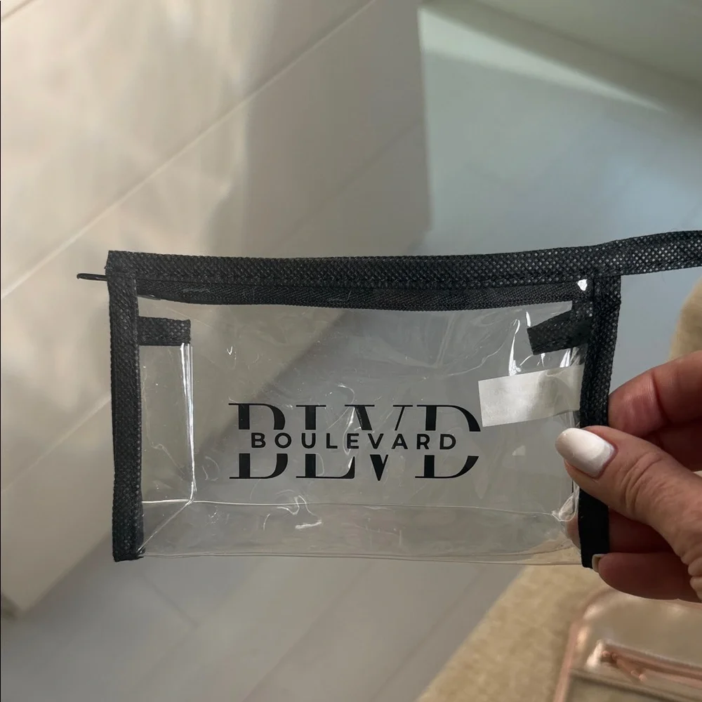 Assorted Clear Organizer Pouches